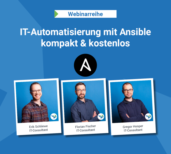 Die proficom-Webinarreihe „IT-Automatisierung mit Ansible – kompakt & kostenlos“ geht in die nächste Runde